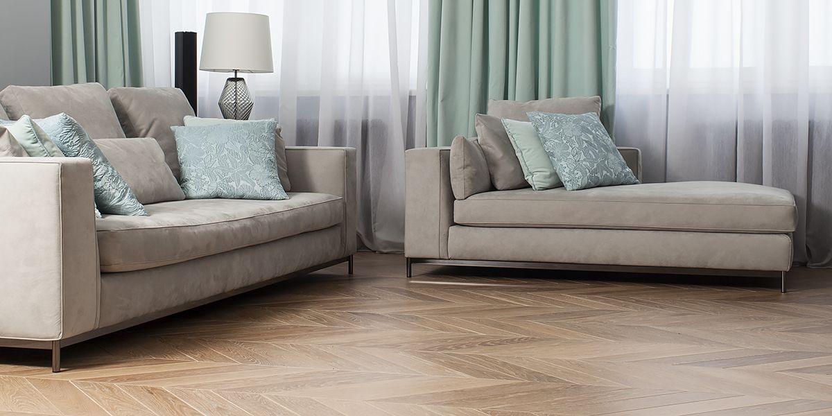 Ebony and Co Project Lobachevkogo House Chevron American White Oak